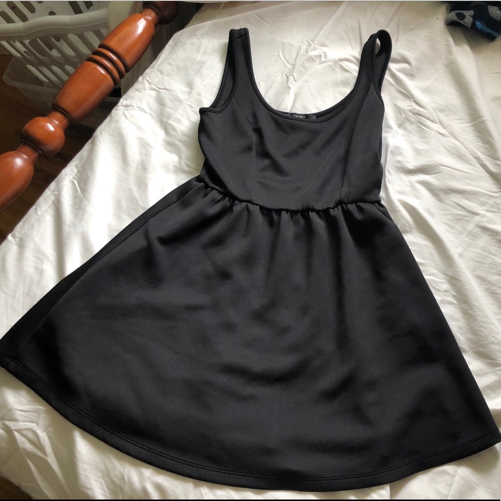 Simple black dress